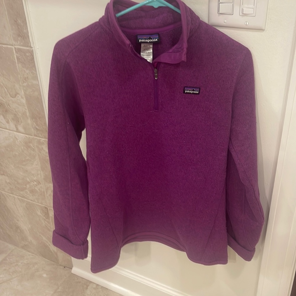 Purple Patagonia pullover